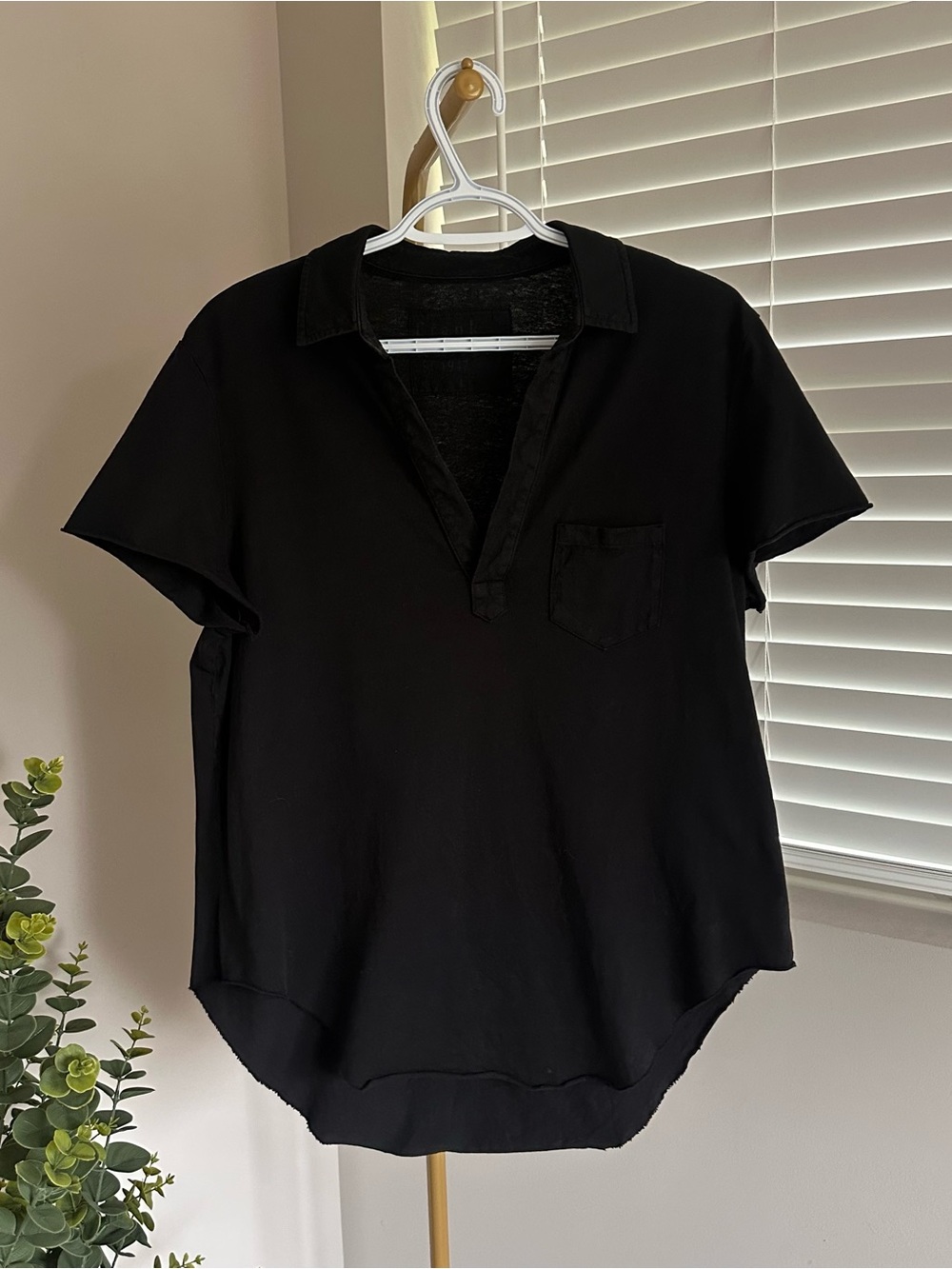 Frank & Eileen Short-Sleeve Black Polo